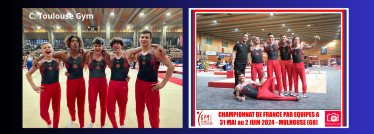 GAM GAF - 3 médailles au Championnat de France par équipes à Mulhouse