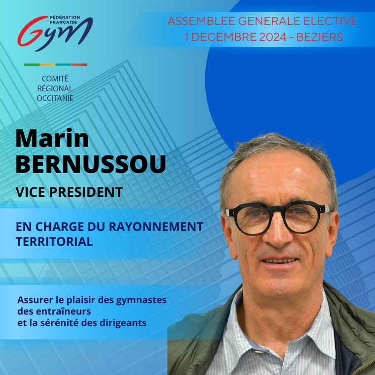 Marin BERNUSSOU VICE PRESIDENT