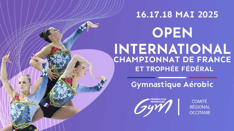 APPEL AUX BENEVOLES - CHAMPIONNAT DE FRANCE & OPEN INTERNATIONAL AEROBIC 2025  