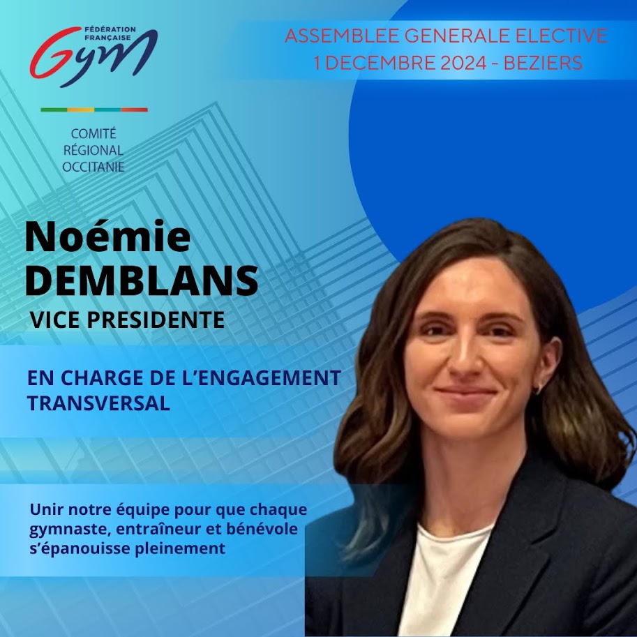 NOEMIE DEMBLANS VICE PRESIDENTE