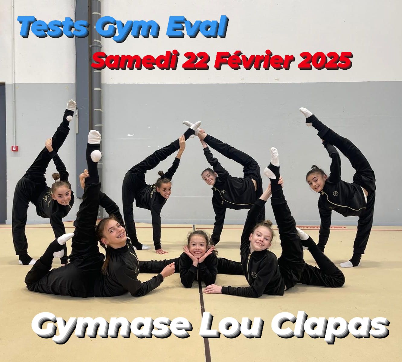 POLE ESPOIR GR DE MONTPELLIER : TESTS GYM EVAL 2025