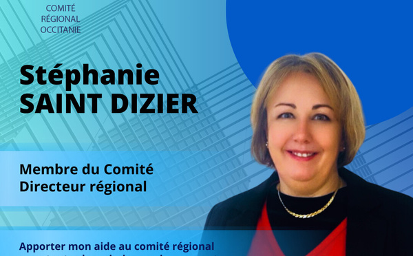 STEPHANIE SAINT DIZIER MEMBRE DU COMITE DIRECTEUR